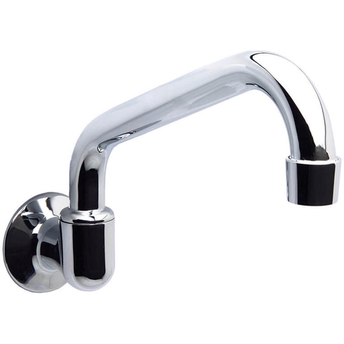 Swivel Spout Wall Tube Chrome Plated 225mm