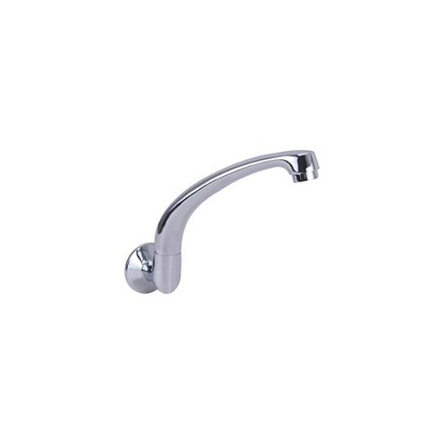 180mm Swivel Spout Wall Cast Chrome Plated 