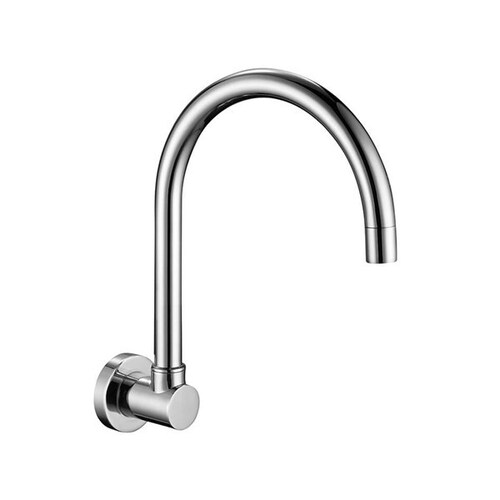 175mm Mayfair Wall Spout Swivel Chrome Plated 