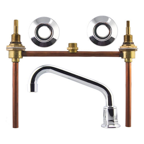 Hob Sink Set With Spout Without Handles LF