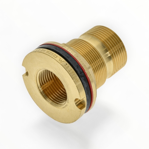 50mm X 40mm Tank Flange Brass