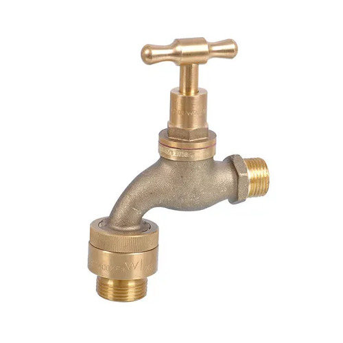 Hose Tap MI T Handle 15mm With Vacuum Breaker