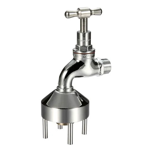 Hose Tap Shrouded Chrome Plated 15mm