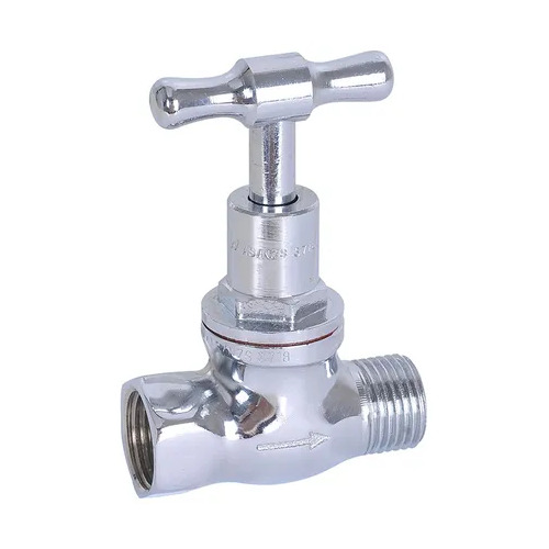 Stop Tap T Head Chrome Plated MI X FI 15mm