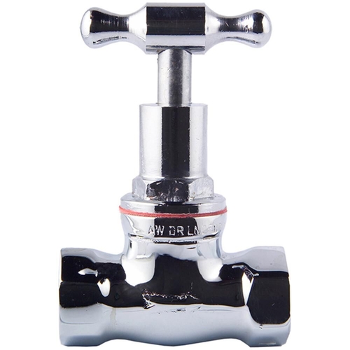 Stop Tap T Head Chrome Plated FI X FI 15MM LF