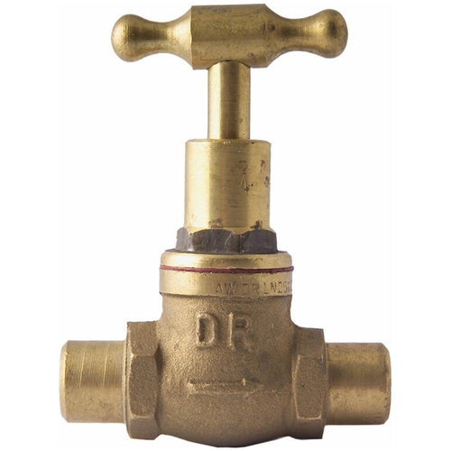 20mm Capillary Stop Taps Brass