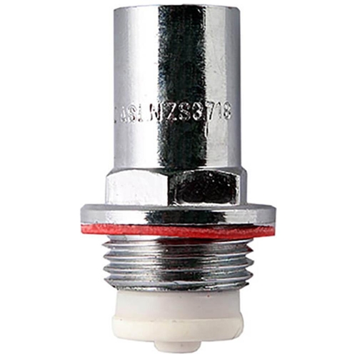 Top Assembly Vandal Proof Chrome Plated Flat 18mm