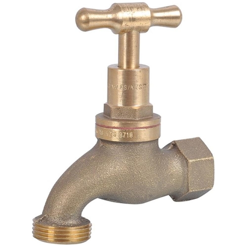 15mm Standard FI Hose Taps Brass