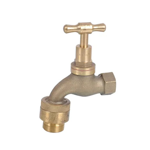 Hose Tap FI T Head 15mm With Vacuum Breaker