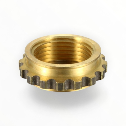 25mm Mouldable Tank Insert - Sprocket Type Brass
