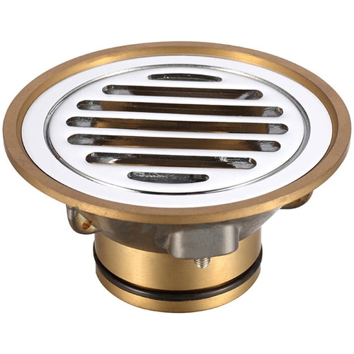 50mm Vinyl Floor Grate Chrome Plated