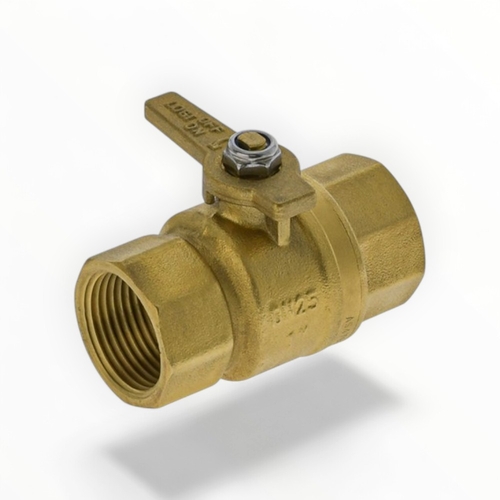 Watermarked Ball Valve Brass Handle FI X FI 25mm