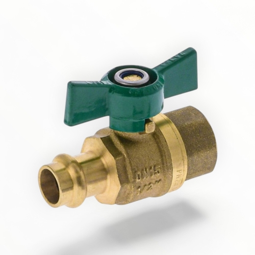 WMK Ball Valve Press Fit Buttfly Hdle DN20 X 20FI LF