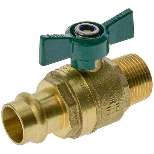 DN20 20MI Press Fit Butterfly Handle Ball Valve