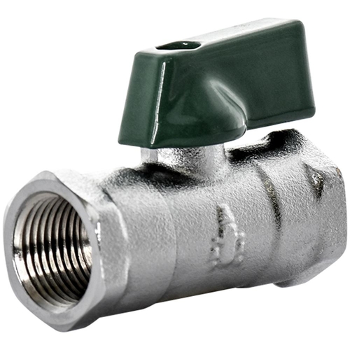 6FI Mini Ball Valve Chrome Plated