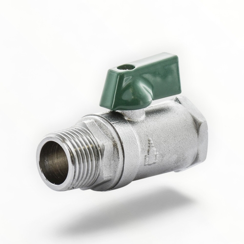 WMK Mini Ball Valve CP With Handle MI X FI 10MM LF