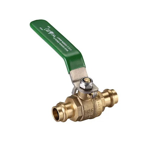 15mm Copper Press Water Ball Valve Lever Handle Watermark