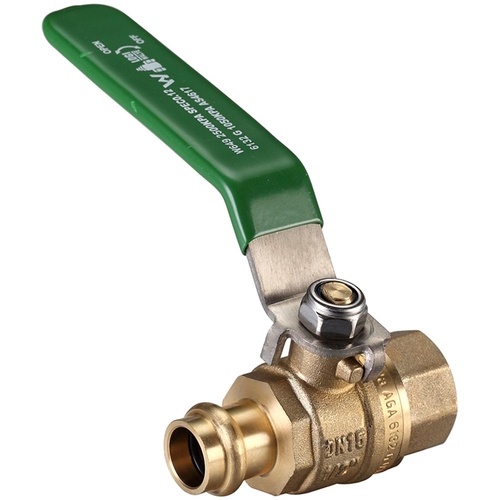 DN20 X 20FI Lever Handle Water Press Ball Valve
