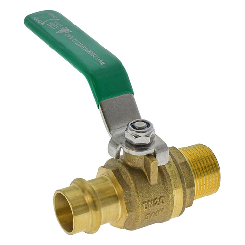 DN25 X 25MI Press Fit Leve Handle Ball Valve 